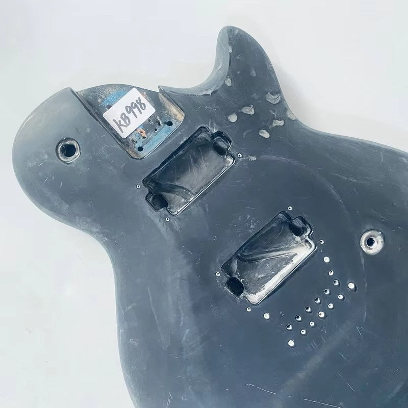 Black Basswood Guitar Single Cut Body Fit Les Paul LP