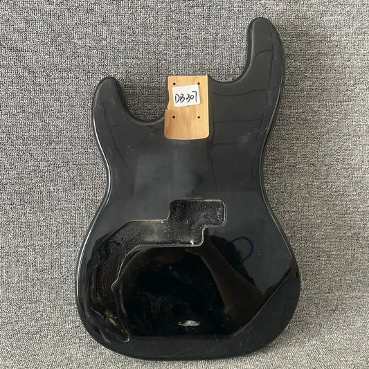 Basswood Glossy Black 4 String Bass Body Fit Precision Bass