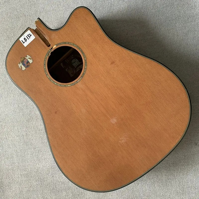 Spruce Plywood Top Acoustic Guitar Mahogany Body 41"