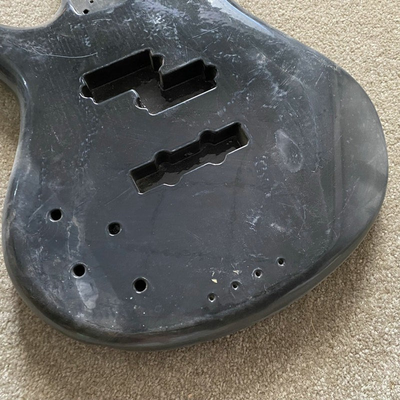 Black Lefty 4 String Bass Basswood Body