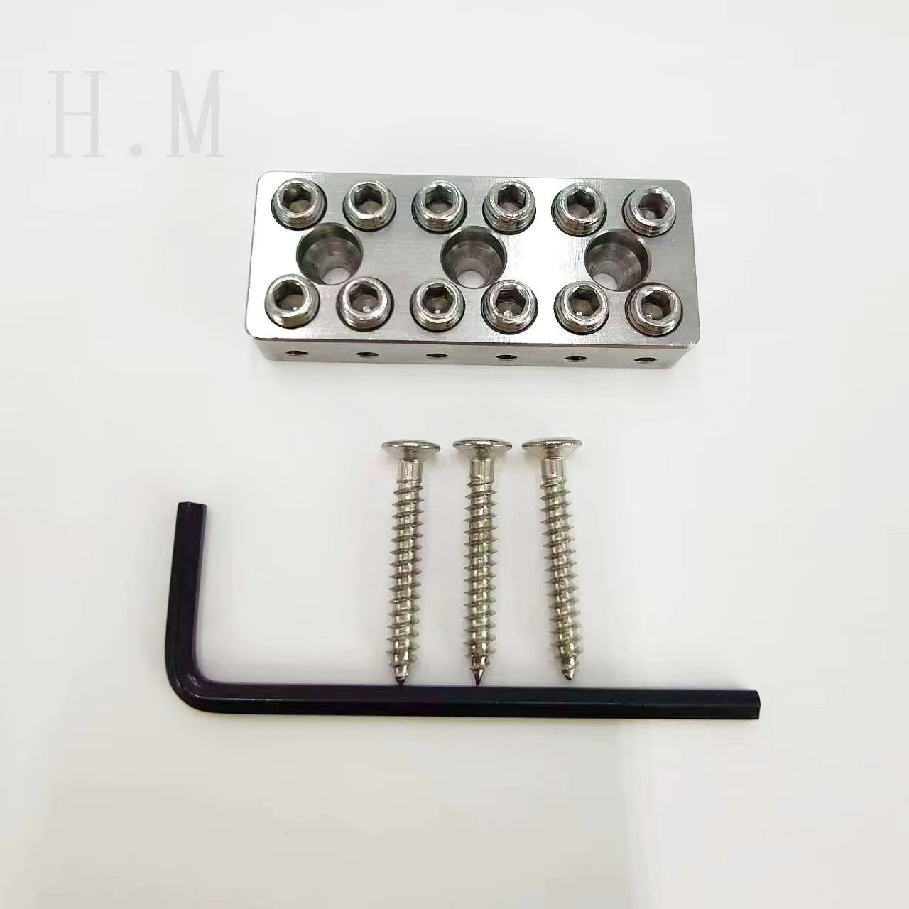 Stainless Steel Headless Guitar String Lock Nut