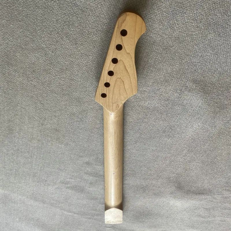Left Handed Maple Wood Guitar Neck, Rosewood 22 Frets Fingerboard