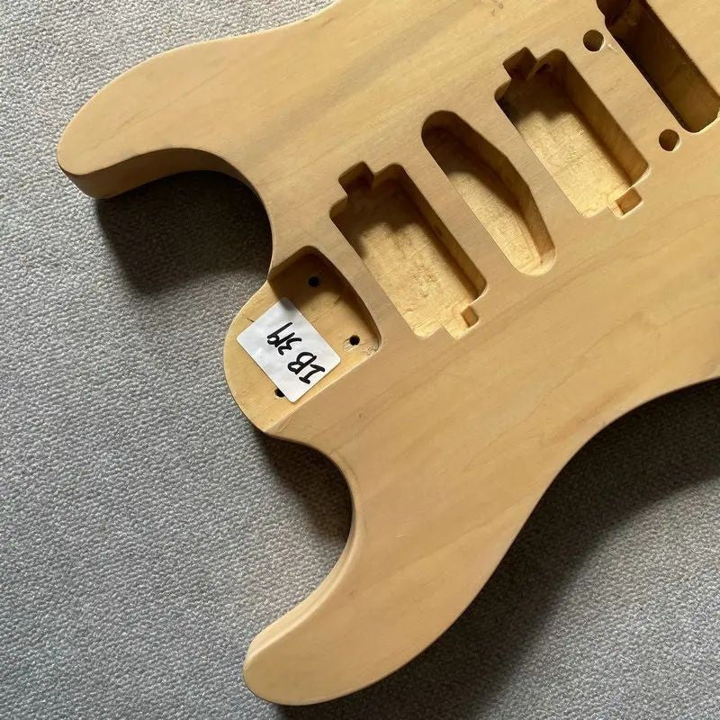 Basswood HSH Guitar Double Cutaway Body