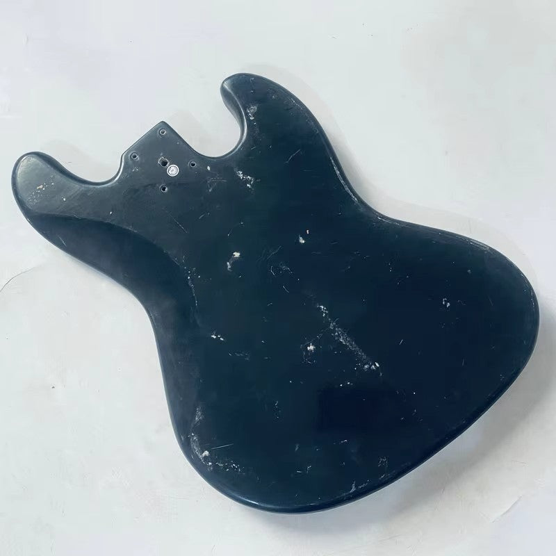 Basswood Black 4 String Bass Body Fit Jazz Bass