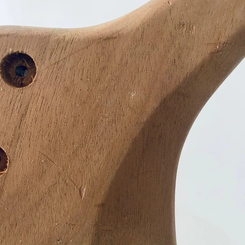 Wenge Wood Top Fanned Bass Guitar Body DIY Project