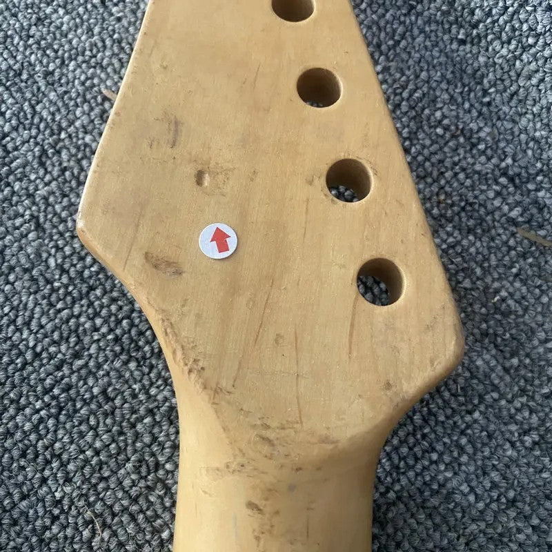 Maple Wood Guitar Neck, 22 Frets Maple Fingerboard Fretboard