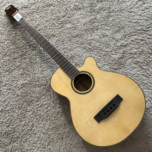 Rogue 4 String Acoustic Bass Spruce Plywood Top Body Mahogany Neck