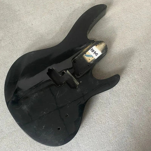 Black Gloss Finish 4 String Bass Basswood Body