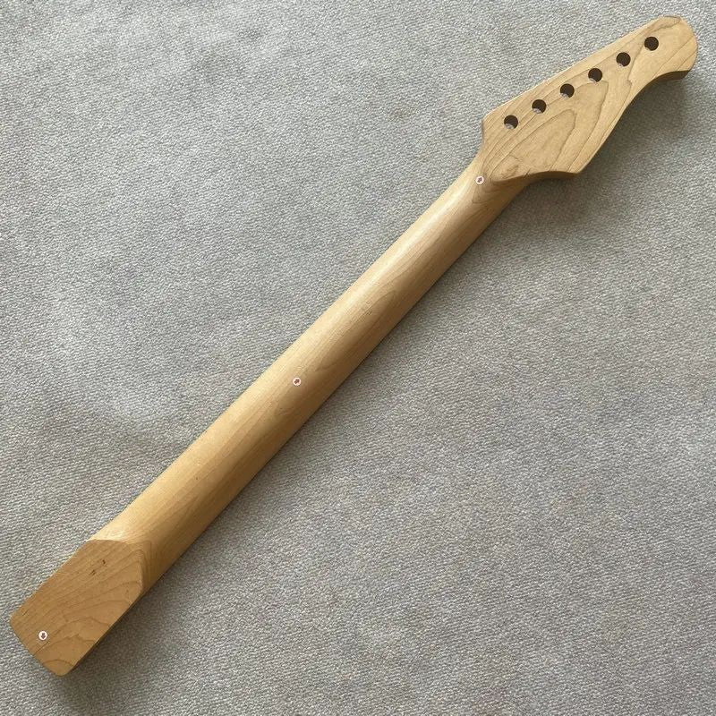 Left Handed Maple Wood Guitar Neck, Rosewood 22 Frets Fingerboard
