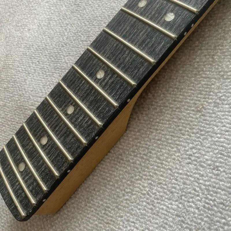 Left Handed Maple Wood Guitar Neck, Rosewood 22 Frets Fingerboard