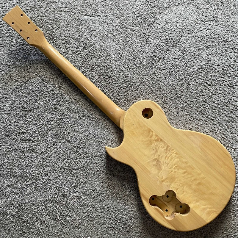 Single Cut Basswood Guitar Body with Maple Neck, Rosewood Fretboard Fi