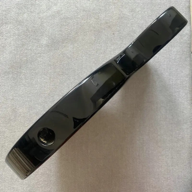 Black Single Cut Basswood Guitar Flat Top Body Fit Les Paul LP