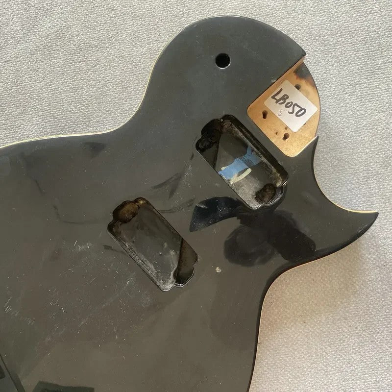Black Glossy Finish Basswood Guitar Body Fit Les Paul LP