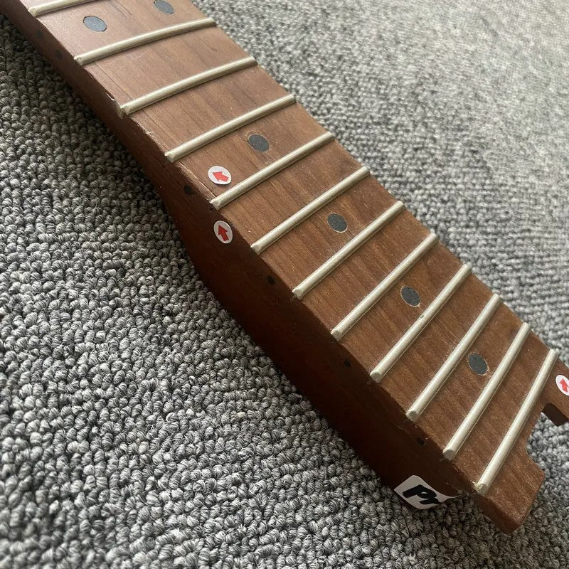Roasted Maple Wood Electric Guitar Neck, 22 Frets Maple Fingerboard