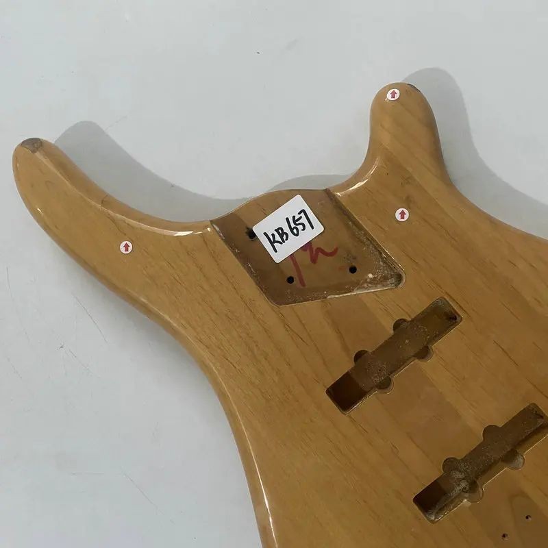 Glossy Finish Alder Wood Bass Guitar Body