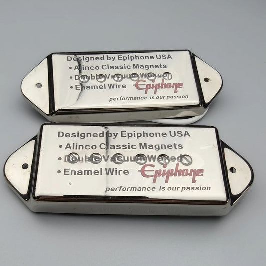 Epiphone Dogear Soapbar P90s Guitar Pickups Neck and Bridge Set