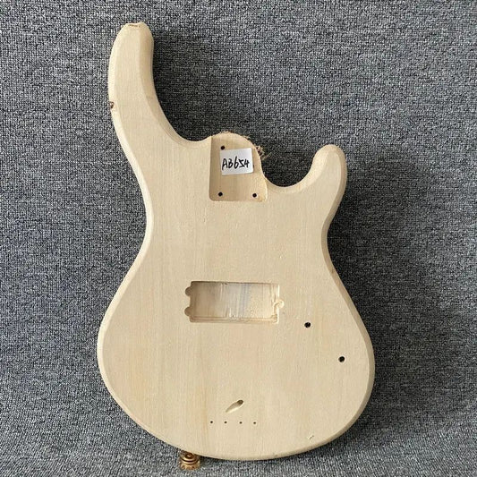 Unfinished Basswood 4 String Bass Solid Body DIY Project