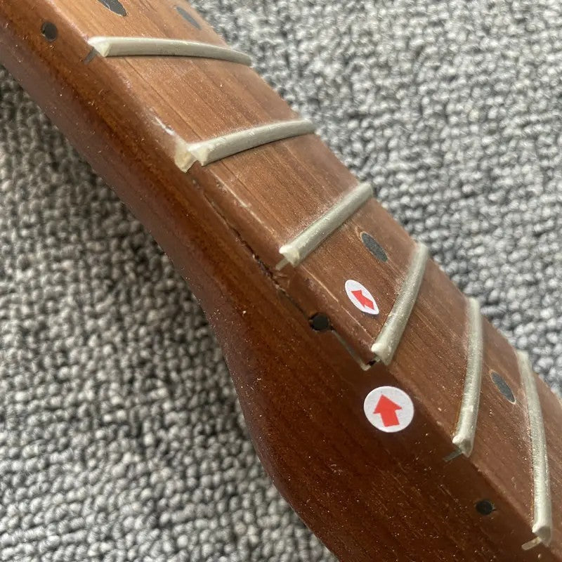 Roasted Maple Wood Electric Guitar Neck, 22 Frets Maple Fingerboard