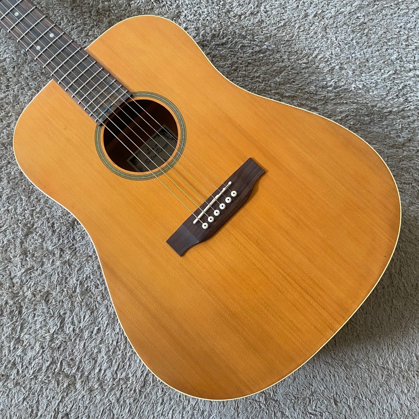 41 Inch Acoustic Guitar, Spruce Top Body, Mahogany Neck, Rosewood Fing