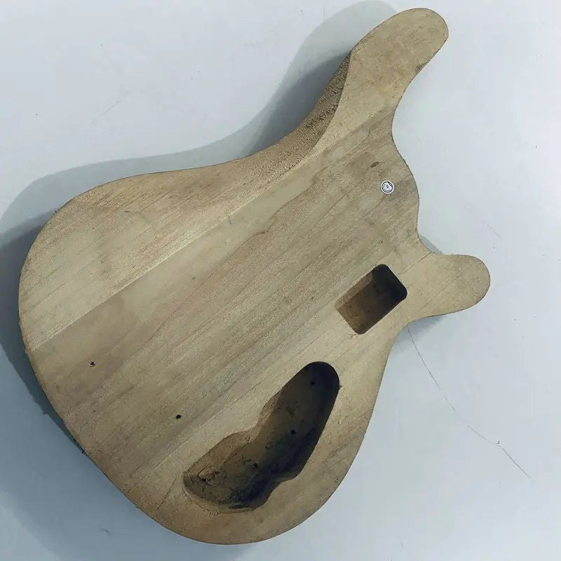 Left Handed 4 String Bass Basswood Body DIY Project