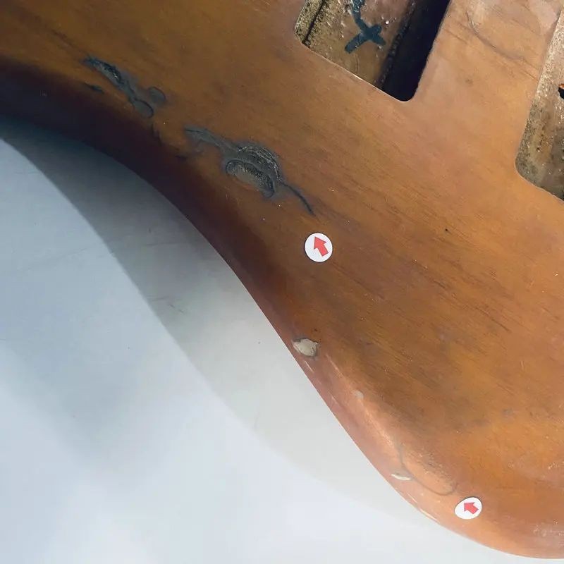 Brown DIY Project Electric Bass Basswood Body