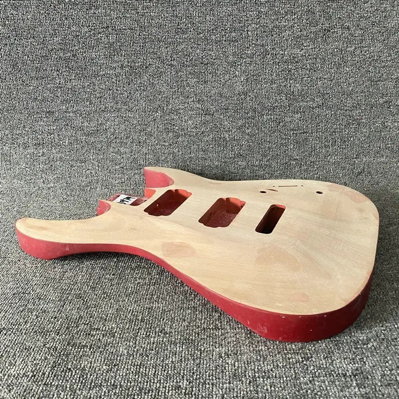 Red Basswood HH Guitar DIY Project Body