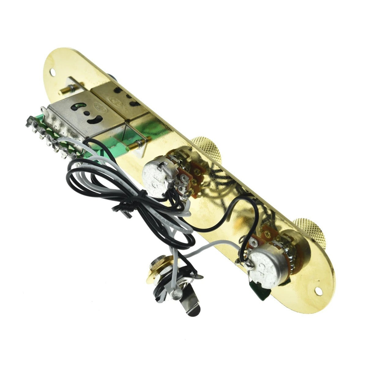 Gold Guitar Loaded Prewired Control Plate Panel Fit Telecaster Tele