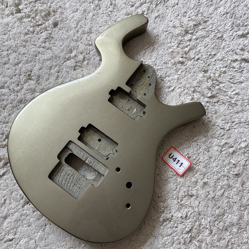 Metallic Silver Guitar Basswood Body Fit Parker Guitars