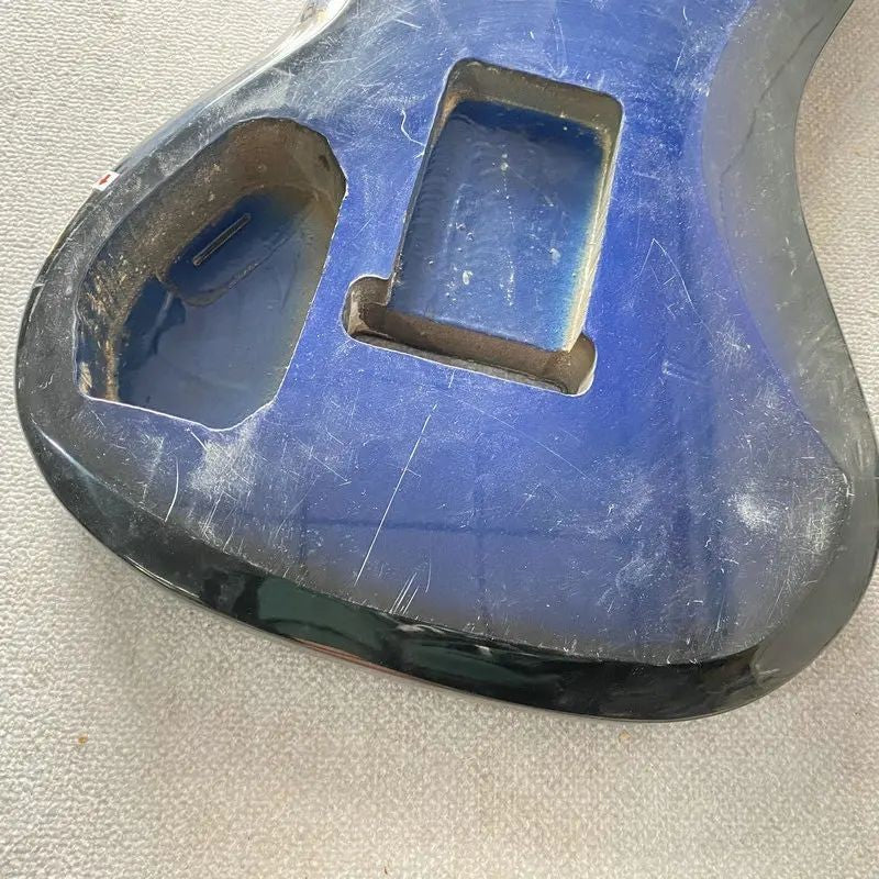 Blue Burst HSH Basswood Guitar Body DIY Project