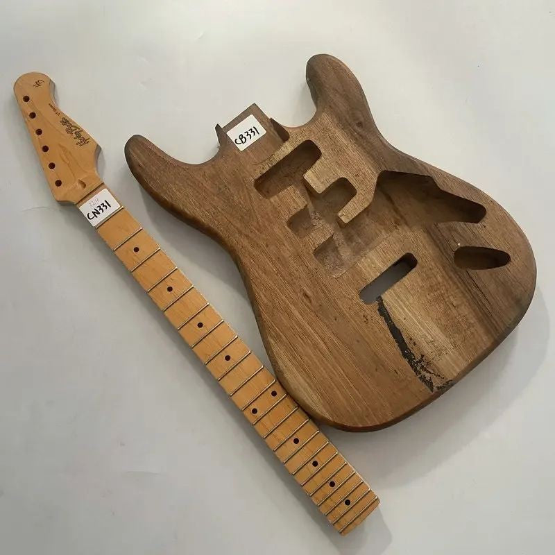 DIY Set Guitar Basswood Body with Maple Neck Project