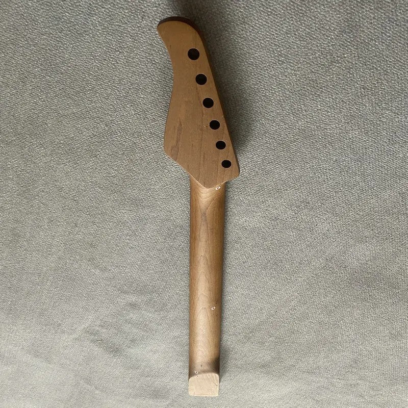 Dark Roasted Maple Electric Guitar Neck, Rosewood Fretboard 22 Frets