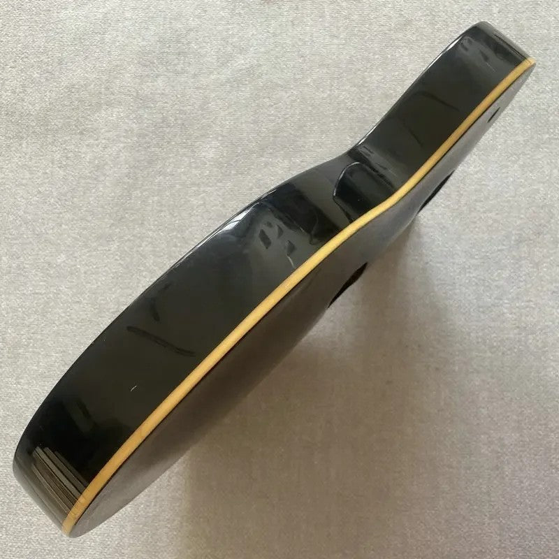 Black Glossy Finish Basswood Guitar Body Fit Les Paul LP