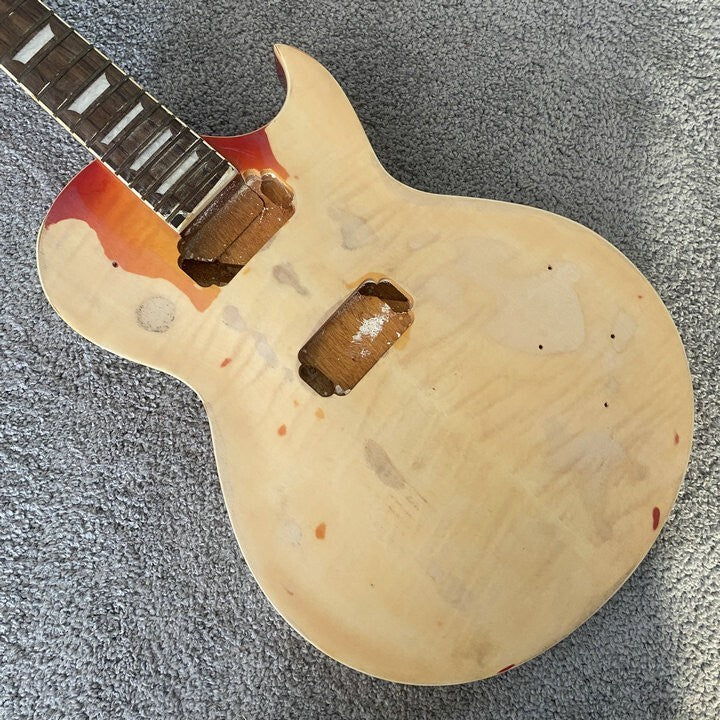 Harley Benton Guitar Single Cut Mahogany Body and Neck Fit LP Les Paul