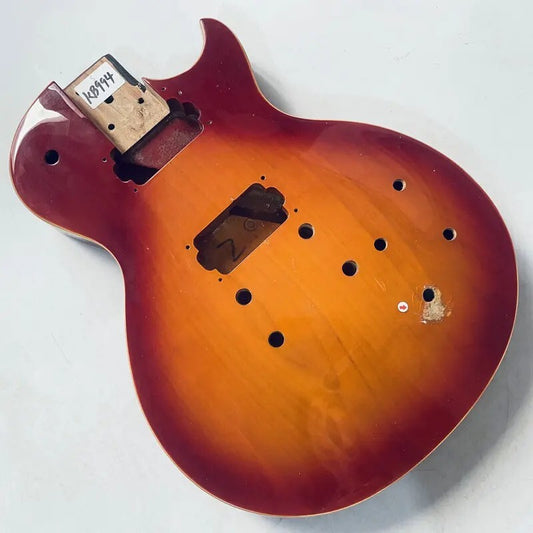 Alder Wood Cherry Burst Guitar Single Cut Body Fit Les Paul LP