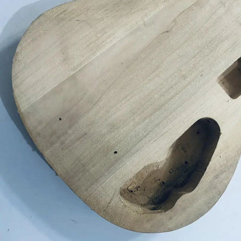 Left Handed 4 String Bass Basswood Body DIY Project