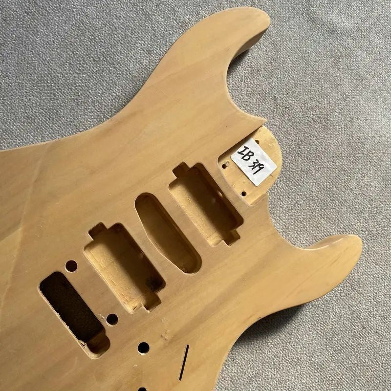 Basswood HSH Guitar Double Cutaway Body
