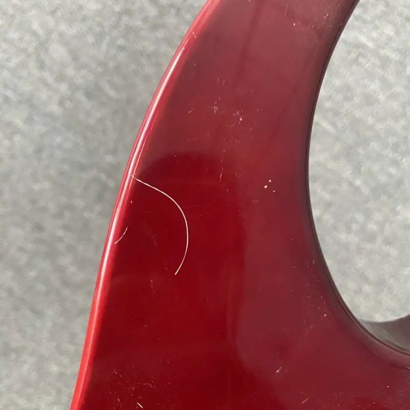HH Red Glossy Finish Guitar Double Cutaway Body