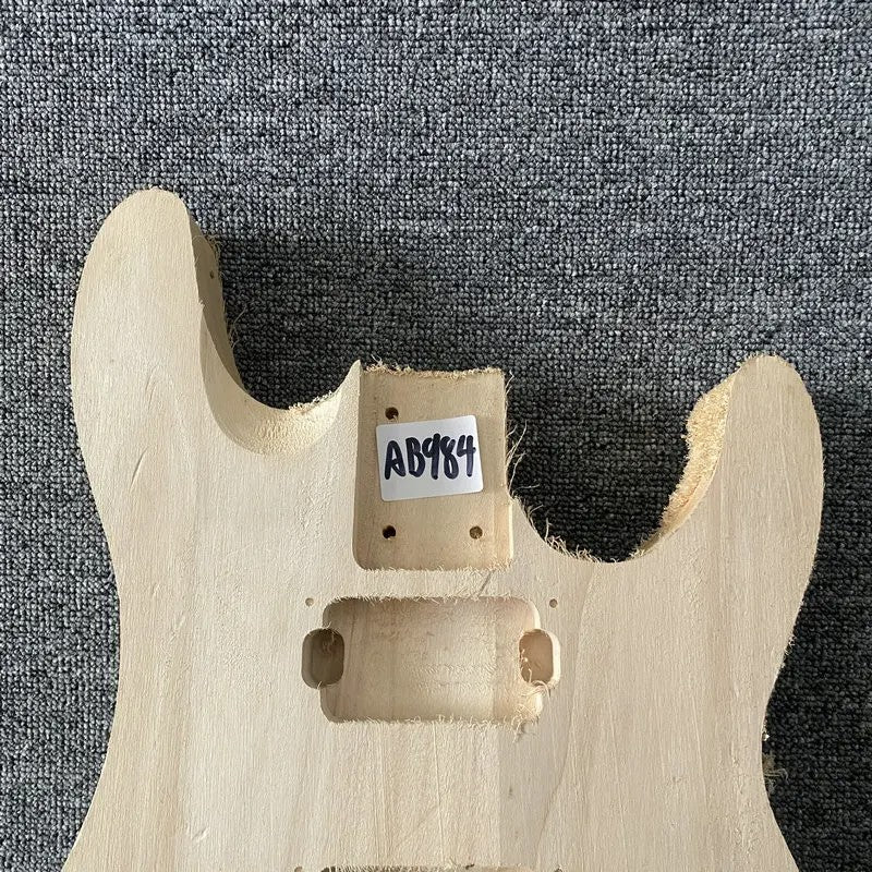 HH Unfinished Basswood Guitar Body
