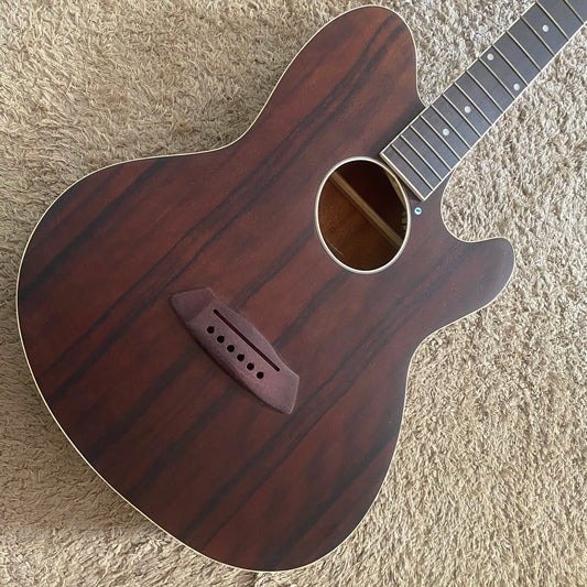 Ibanez Talman Acoustic Electric Guitar, Mahogany Body, Neck, Rosewood