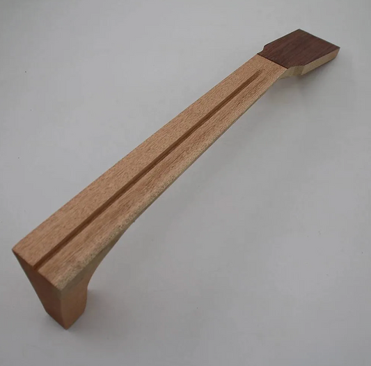 Okoume Wood Acoustic Guitar Neck with Rosewood Veneer