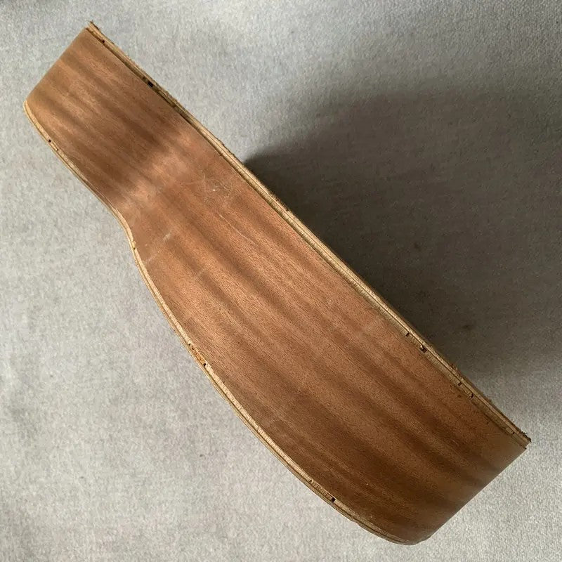 Mahogany Wood 40" Single Cutaway Acoustic Guitar Body
