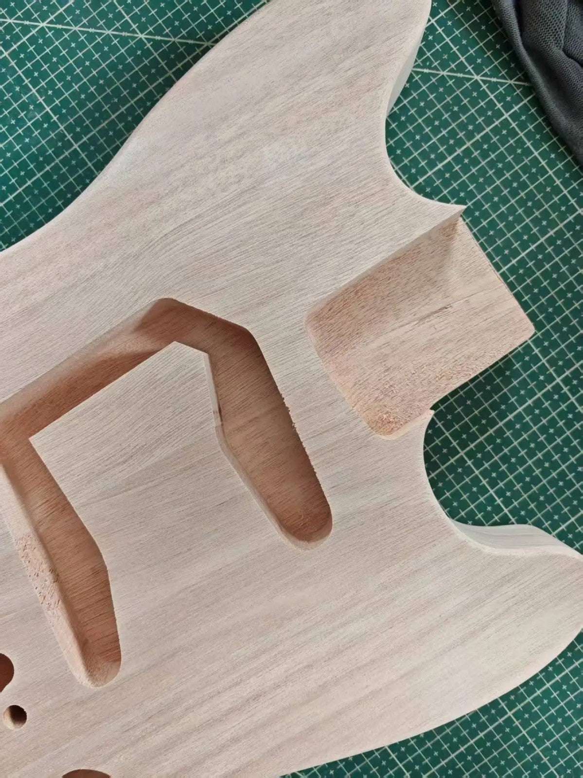 Mahogany Wood Guitar Body Fit Mustang Guitars