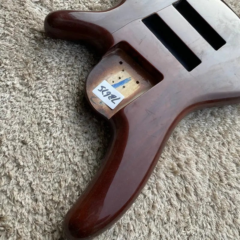 Solid Basswood 5 String Electric Bass Guitar Body DIY Project