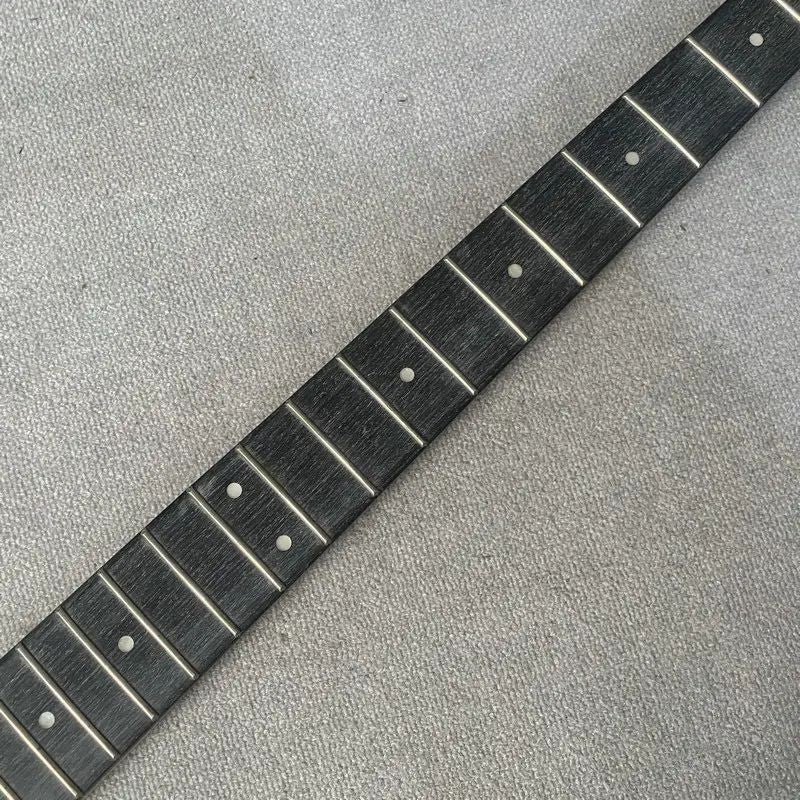 Eko Left Handed 4 String Bass Neck, Rosewood Fingerboard 21 Frets