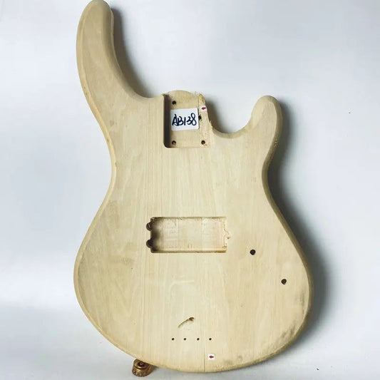 Unfinished Basswood Electric Bass Guitar Body DIY Project