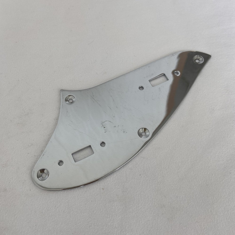 Chrome Guitar Control Plate Panel Fit Jaguar Guitars