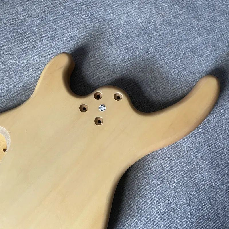 Solid Basswood 4 String Electric Bass Body