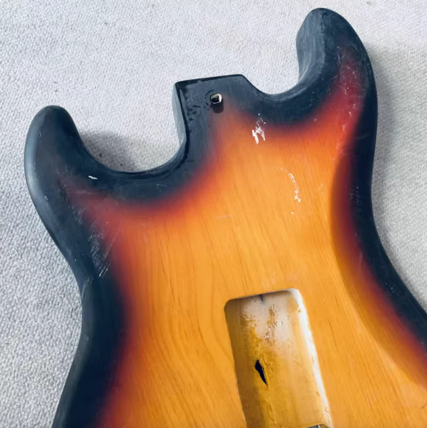 Alder Wood Top HSS Sunburst Guitar Basswood Body Fit Stratocaster Stra