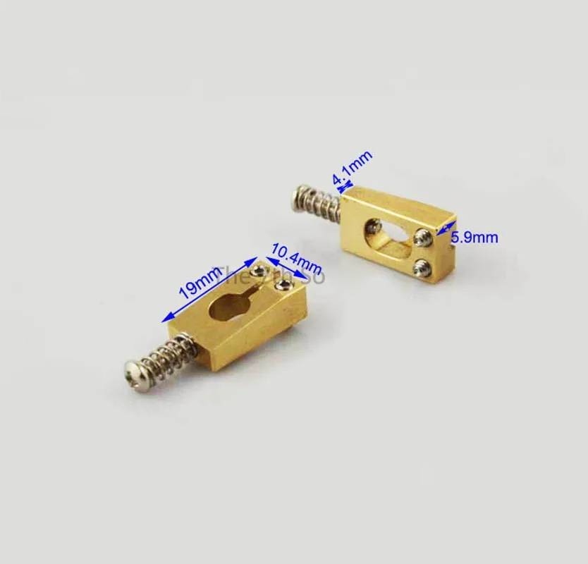 Brass Saddles Guitar Fixed Hardtail Bridge Fit PRS Guitars