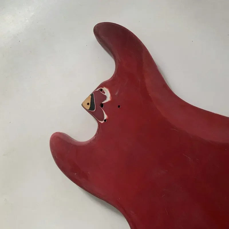 Red Bass Guitar Basswood Body Fit Jazz Bass